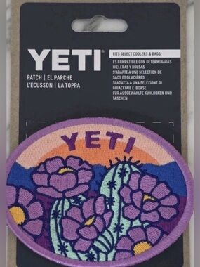 YETI  FULL BLOOM PATCH LIMITED RELEASE  Collectors  RARE
